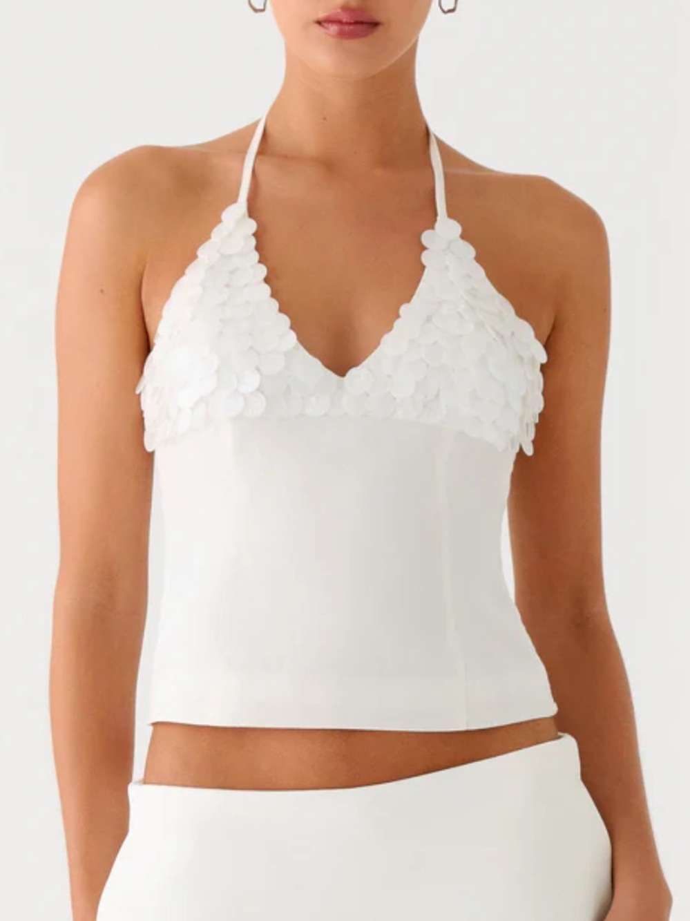 Peppermayo Lori Beaded Halter Top - Picture 3 of 4